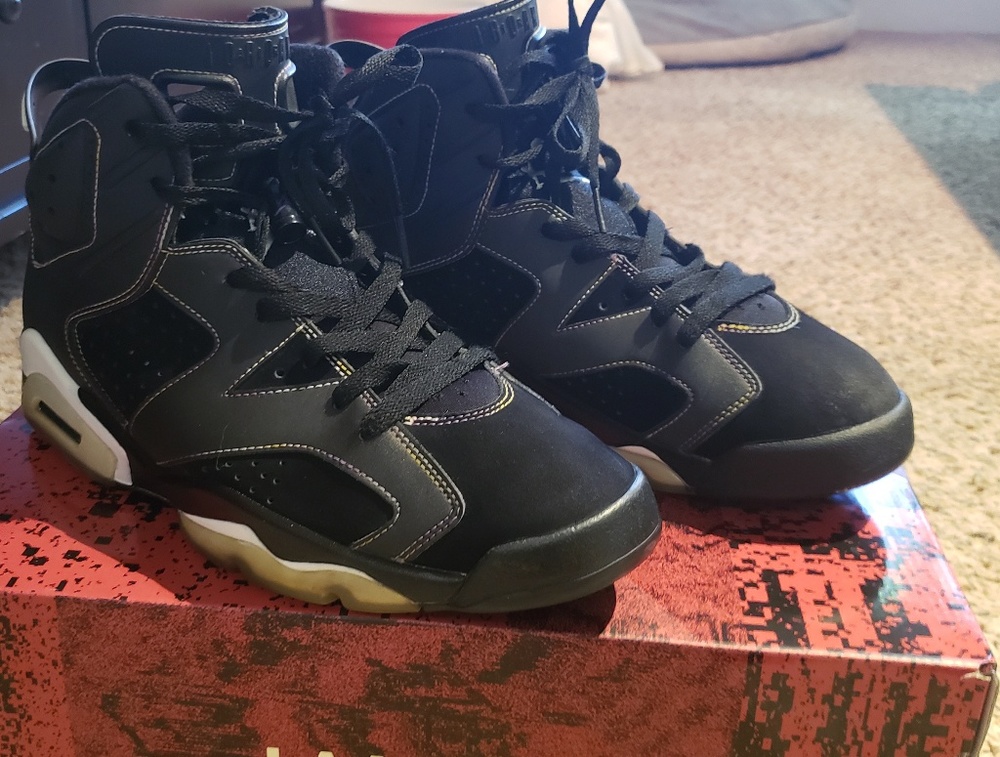 Nike Air Jordan Retro VI 6's - Lakers - Sz.10.5